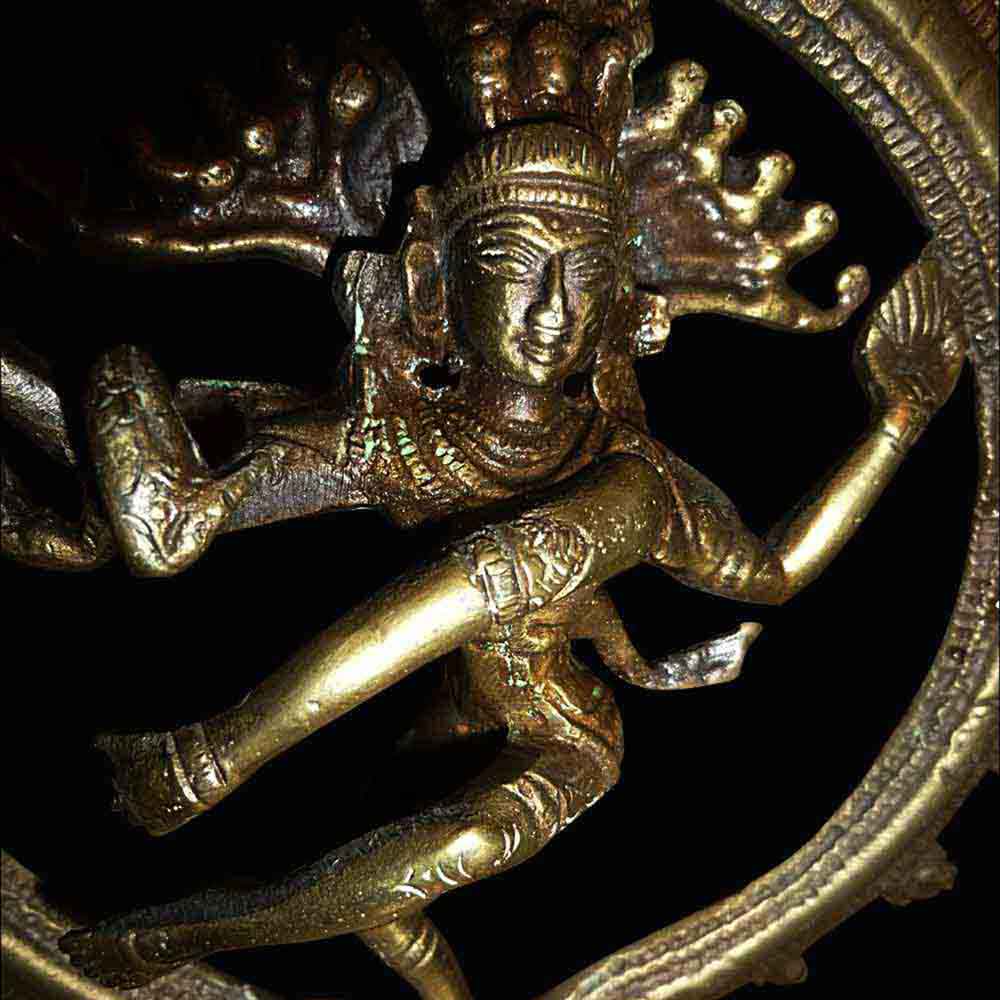 Statuette De Shiva Nataraja En Bronze